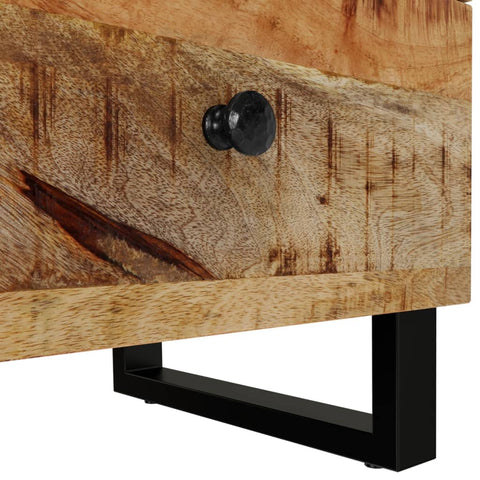 vidaXL Bedside Cabinets 2 pcs 40x33x46 cm Solid Wood Mango