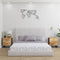 vidaXL Bedside Cabinets 2 pcs 40x33x46 cm Solid Wood Mango