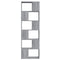 vidaXL Book Cabinet/Room Divider Grey Sonoma 60x24x186 cm