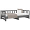 vidaXL Pull-out Day Bed without Mattress Grey 2x(90x190)cm