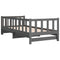 vidaXL Pull-out Day Bed without Mattress Grey 2x(90x190)cm