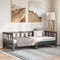 vidaXL Pull-out Day Bed without Mattress Grey 2x(90x190)cm