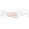 vidaXL Day Bed without Mattress White 80x200cm Solid Wood Pine