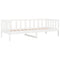 vidaXL Day Bed without Mattress White 80x200cm Solid Wood Pine
