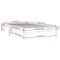820527 vidaXL Bed Frame without Mattress White 90x200 cm Solid Wood