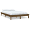 vidaXL Bed Frame without Mattress Honey Brown Super King Size Solid Wood