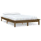 vidaXL Bed Frame without Mattress Honey Brown 200x200 cm Solid Wood