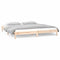 vidaXL LED Bed Frame without Mattress 160x200 cm Solid Wood