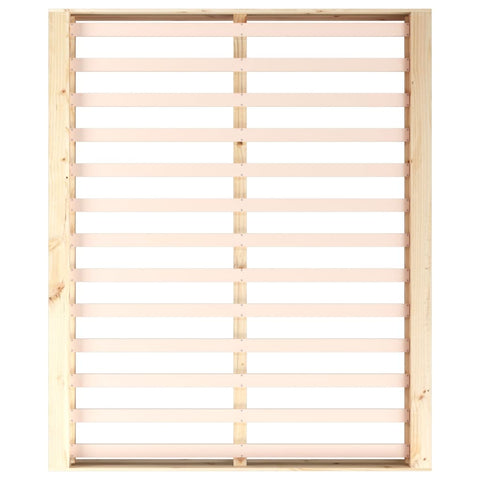 vidaXL Bed Frame without Mattress 200x200 cm Solid Wood