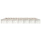 vidaXL Bed Frame without Mattress White 160x200 cm Solid Wood