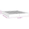vidaXL Bed Frame without Mattress Grey 135x190 cm Double Double Solid Wood