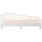 vidaXL Pull-out Day Bed without Mattress White 2x(80x200) cm