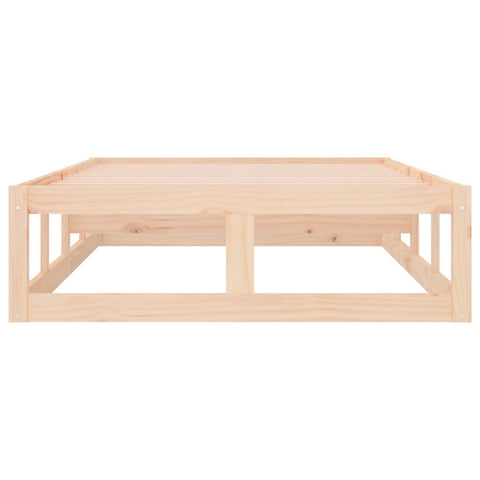 vidaXL Bed Frame without Mattress 90x200 cm Solid Wood