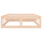 vidaXL Bed Frame without Mattress 100x200 cm Solid Wood