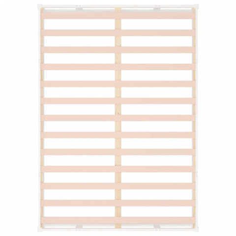 vidaXL Bed Frame without Mattress White 120x200 cm Solid Wood