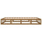 vidaXL Bed Frame without Mattress Honey Brown 200x200 cm Solid Wood