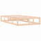 vidaXL Bed Frame without Mattress 75x190 cm Small Single Small Single Solid Wood