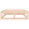 vidaXL Bed Frame without Mattress 75x190 cm Small Single Small Single Solid Wood