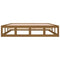 vidaXL Bed Frame without Mattress Honey Brown 120x190 cm Small Double  Solid Wood