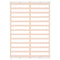 vidaXL Bed Frame without Mattress White 140x190 cm Solid Wood