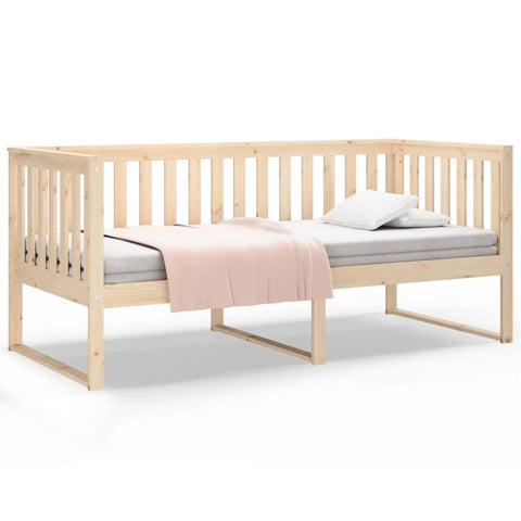vidaXL Day Bed without Mattress 100x200 cm Solid Wood Pine