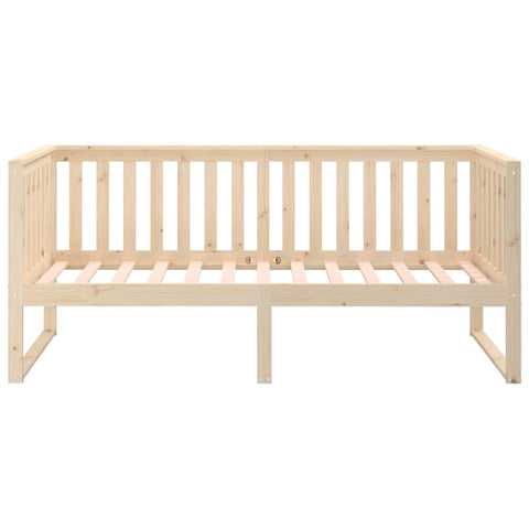 vidaXL Day Bed without Mattress 100x200 cm Solid Wood Pine