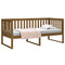 vidaXL Day Bed without Mattress Honey Brown 100x200 cm Solid Wood Pine