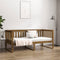 vidaXL Day Bed without Mattress Honey Brown 100x200 cm Solid Wood Pine