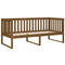 vidaXL Day Bed without Mattress Honey Brown 100x200 cm Solid Wood Pine