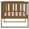vidaXL Day Bed without Mattress Honey Brown 100x200 cm Solid Wood Pine