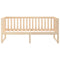 vidaXL Day Bed without Mattress 75x190 cm Small Single Solid Wood Pine
