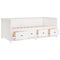 vidaXL Day Bed without Mattress White 80x200 cm Solid Wood Pine