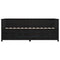 vidaXL Day Bed without Mattress Black 90x190 cm Single  Solid Wood Pine