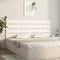 vidaXL Headboard White 180x3x80 cm Solid Wood Pine