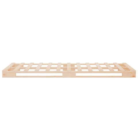 vidaXL Pallet Bed without Mattress 90x200 cm Solid Wood
