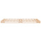 vidaXL Pallet Bed without Mattress 90x200 cm Solid Wood