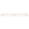 vidaXL Pallet Bed without Mattress White 90x200 cm Solid Wood