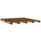 vidaXL Pallet Bed without Mattress Honey Brown 120x200 cm Solid Wood