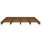 vidaXL Pallet Bed without Mattress Honey Brown 120x200 cm Solid Wood