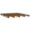 vidaXL Pallet Bed without Mattress Honey Brown 140x190 cm Solid Wood