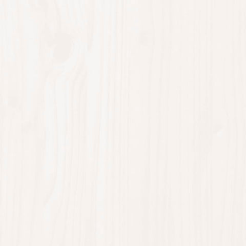 vidaXL Bed Frame without Mattress White 120x200 cm Solid Wood Pine