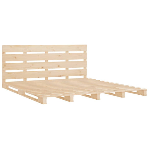 vidaXL Bed Frame without Mattress 140x200 cm Solid Wood Pine