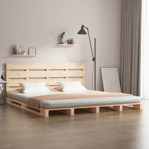 vidaXL Bed Frame without Mattress 160x200 cm Solid Wood Pine