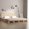 vidaXL Bed Frame without Mattress 160x200 cm Solid Wood Pine