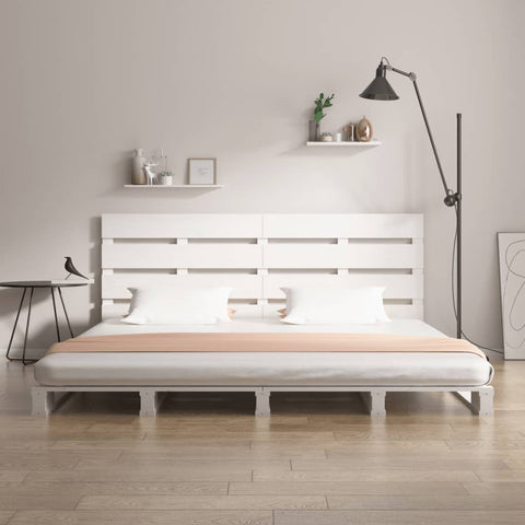 vidaXL Bed Frame without Mattress White 160x200 cm Solid Wood Pine