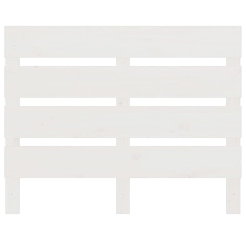 vidaXL Bed Frame without Mattress White 75x190 cm Small Single Solid Wood Pine