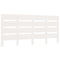 vidaXL Bed Frame without Mattress White 135x190 cm Double Solid Wood Pine