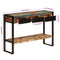 vidaXL Console Table 110x30x76 cm Solid Wood Reclaimed