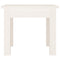 vidaXL Coffee Table White 35x35x30 cm Solid Wood Pine