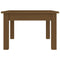 vidaXL Coffee Table Honey Brown 45x45x30 cm Solid Wood Pine